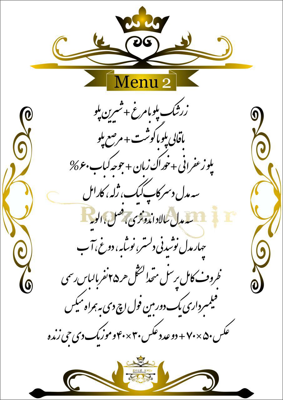 منوی 2